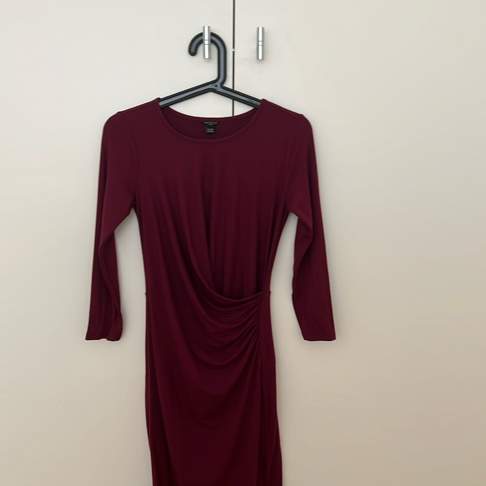 Ann Taylor Crimson Knit Dress
